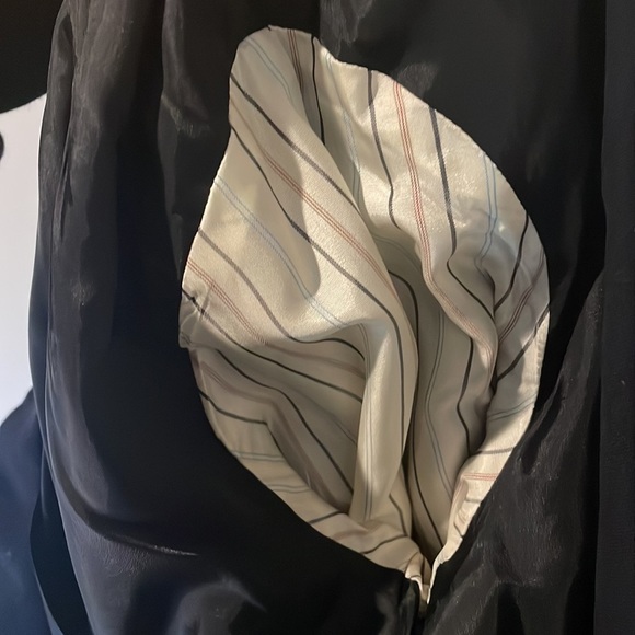 Ralph Lauren Vintage Navy Gold Oversized Blazer 10 and trousers Suit - Picture 6 of 11